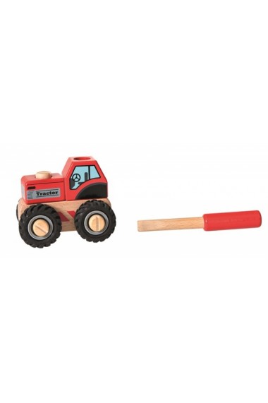 Tractor cu piese de insurubat Egmont Toys