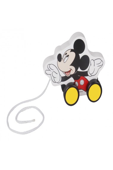 Mickey Mouse jucarie de tras din lemn Disney