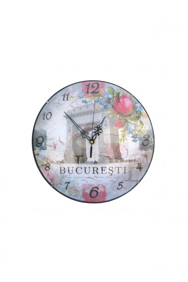 Ceas de perete Bucuresti 30 cm dae867