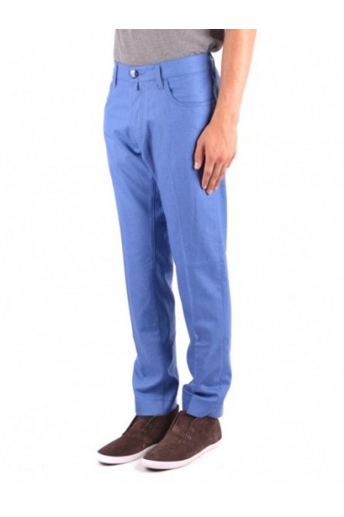 Pantaloni Lungi Incotex 102001 Albastru