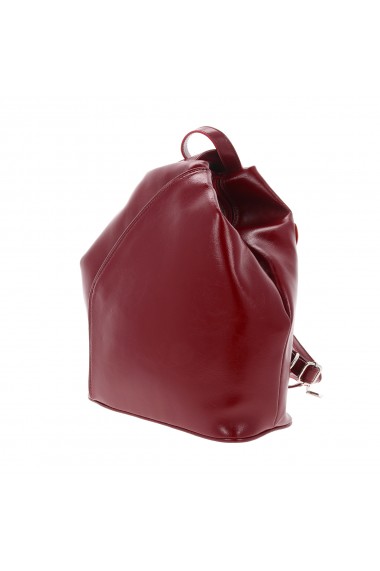 Rucsac/geanta din piele naturala bordo model 133