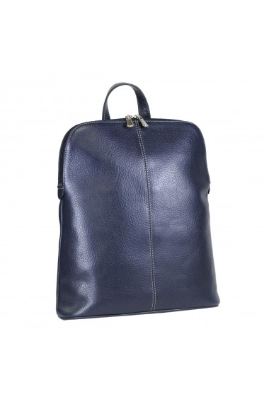Rucsac/geanta casual piele moale bleumarin model 213