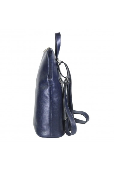 Rucsac/geanta casual piele moale bleumarin model 213