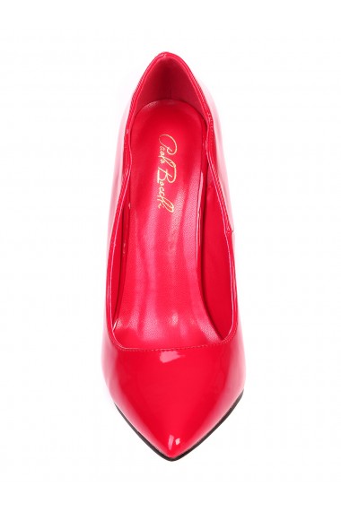 Pantofi eleganti dama Paolo Botticelli 3C-19540 rosu lac