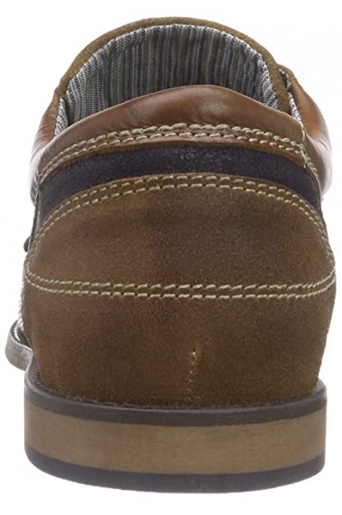 Pantofi casual barbatesti din piele naturala maro S.Oliver 5-13200-36