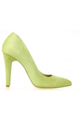 Pantofi CONDUR by alexandru din camoscio verde pal