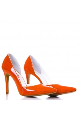 Pantofi CONDUR by alexandru oranj din piele lacuita