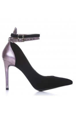 Pantofi cu toc pentru femei marca CONDUR by alexandru negru cu grej