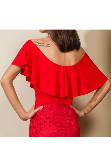 Bluza LOVELOVE Sign of red passion rosu