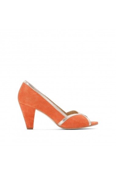 Pantofi cu toc La Redoute Collections GFW062 portocaliu