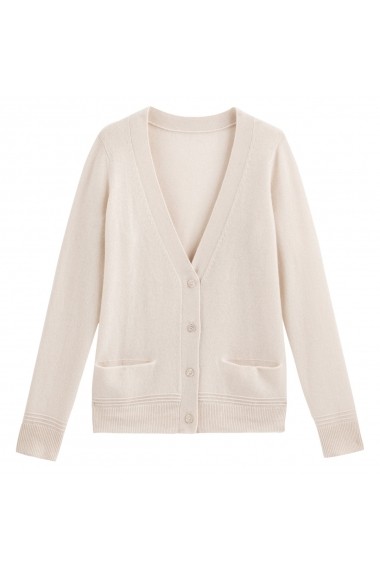 Cardigan La Redoute Collections GGK279 crem