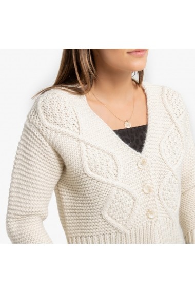 Cardigan La Redoute Collections GGT522 crem