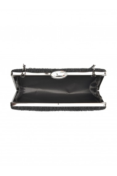 Clutch Anna Luchini SS17 PO57 negru