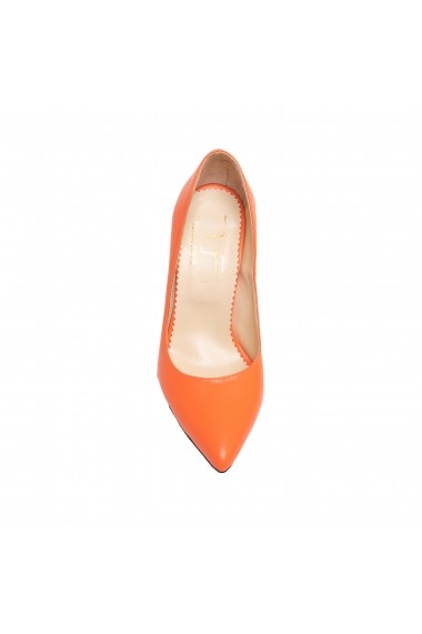 Pantofi piele Luisa Fiore LFD-ISA-02 portocaliu