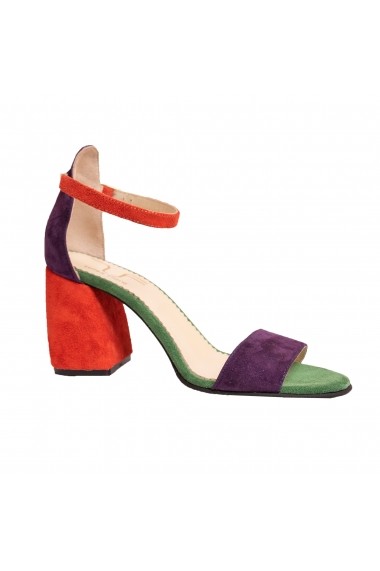 Sandale cu toc Luisa Fiore LFD-LIMONADE-O2 Multicolor