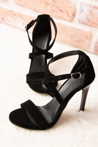 Pantofi cu toc Fox Shoes H283291202 negru