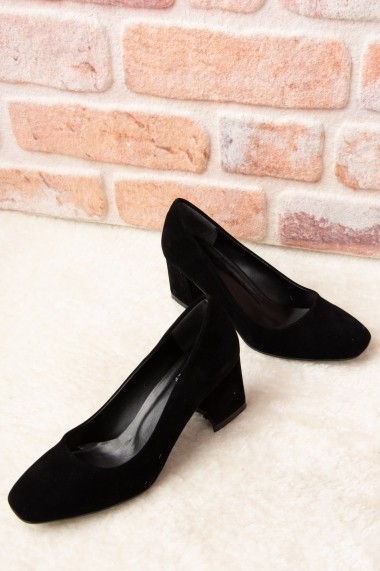 Pantofi cu toc Fox Shoes H922745102 negru