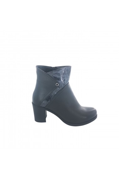 Botine din piele Torino 945K Negre