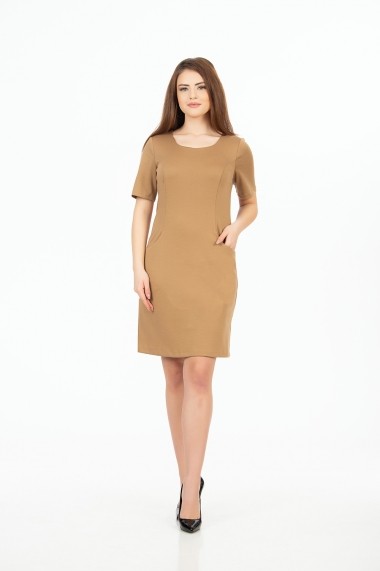 Rochie Dames M1116B Camel