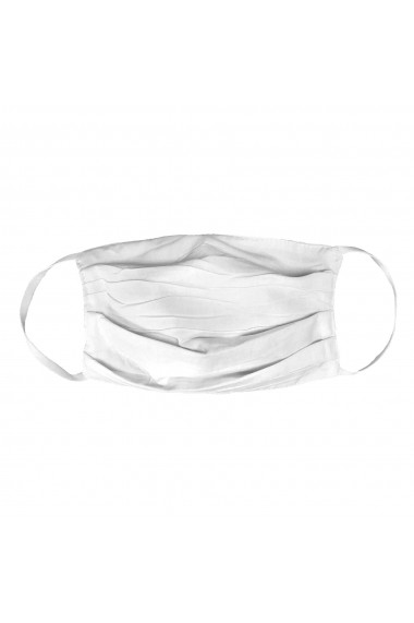 Set 10 buc masca de protectie fata reutilizabila alb