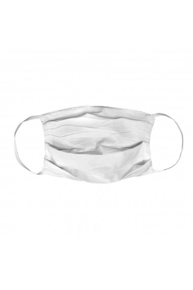 Set 10 buc masca de protectie fata reutilizabila alb
