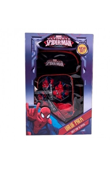 Troler echipat Spider Man,40 cm FK10130 Multicolor