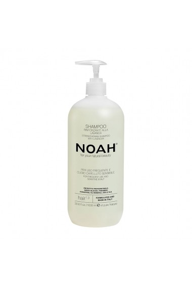 Sampon natural fortifiant cu lavanda pentru uz frecvent si scalp sensibil (1.3) Noah 1000 ml