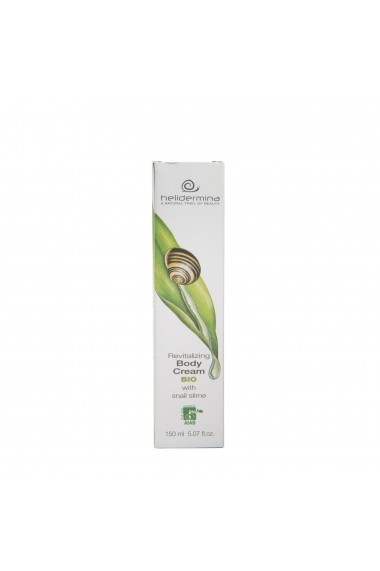 Crema de corp revitalizanta cu extract de melc Helidermina BIO La Dispensa 150 ml