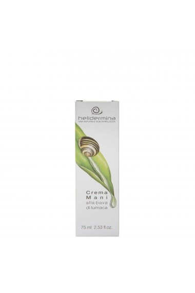 Crema de maini revitalizanta cu extract de melc Helidermina BIO La Dispensa 75 ml