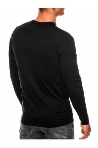 Bluza barbati simpla bumbac L118 negru
