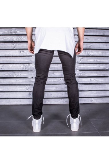 Jeans BB Salazar slim fit conici casual skinny 0053 Negru