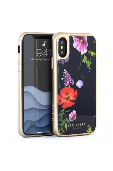 Carcasa iPhone XS / X Ted Baker Glass Inlay Hedgerow
