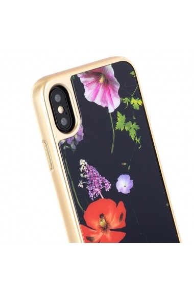 Carcasa iPhone XS / X Ted Baker Glass Inlay Hedgerow
