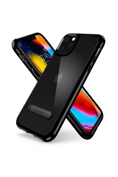 Husa iPhone 11 Pro Max Spigen Ultra Hybrid ``S`` Jet Black