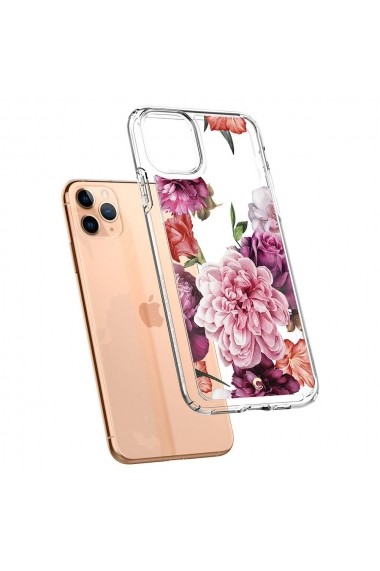 Husa iPhone 11 Pro Max Spigen Ciel Cecile Rose Floral