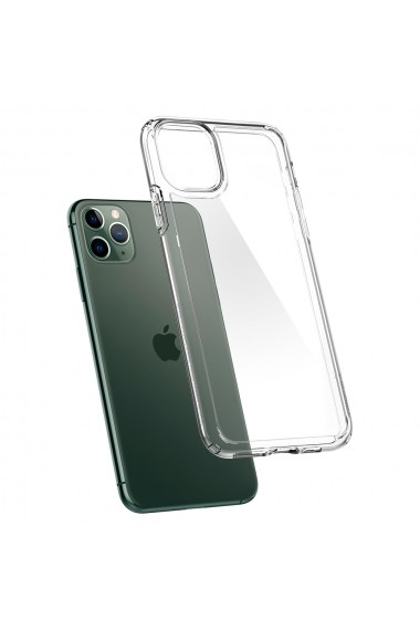 Husa iPhone 11 Pro Spigen Ultra Hybrid Crystal Clear