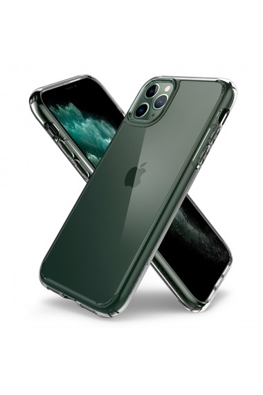 Husa iPhone 11 Pro Spigen Ultra Hybrid Crystal Clear