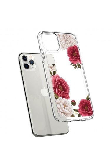 Husa iPhone 11 Pro Spigen Ciel Cecile Red Floral
