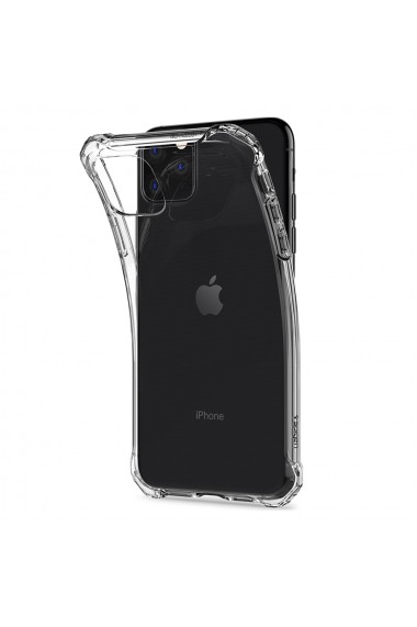 Husa iPhone 11 Pro Max Spigen Rugged Crystal Crystal Clear