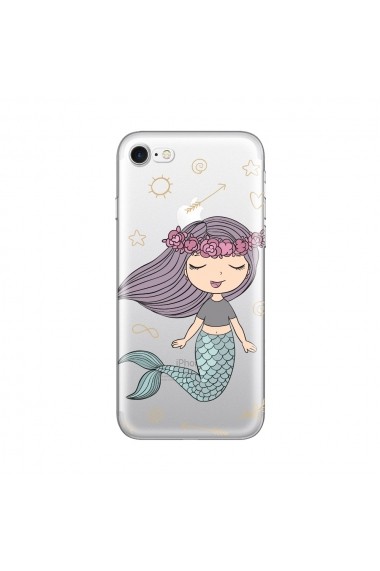 Husa iPhone SE 2 / 8 / 7 Lemontti Silicon Art Little Mermaid