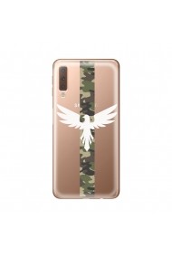 Husa Samsung Galaxy A7 (2018) Lemontti Silicon Art Army Eagle