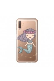 Husa Samsung Galaxy A7 (2018) Lemontti Silicon Art Little Mermaid