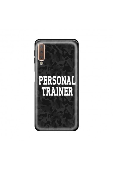 Husa Samsung Galaxy A7 (2018) Lemontti Silicon Art Personal Trainer