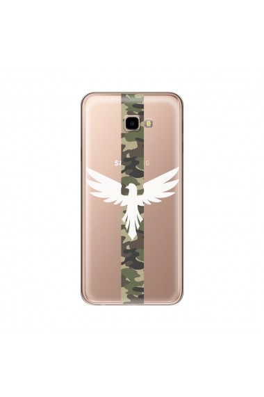 Husa Samsung Galaxy J4 Plus Lemontti Silicon Art Army Eagle