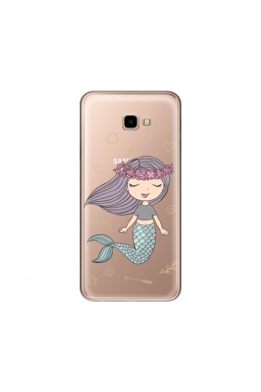 Husa Samsung Galaxy J4 Plus Lemontti Silicon Art Little Mermaid