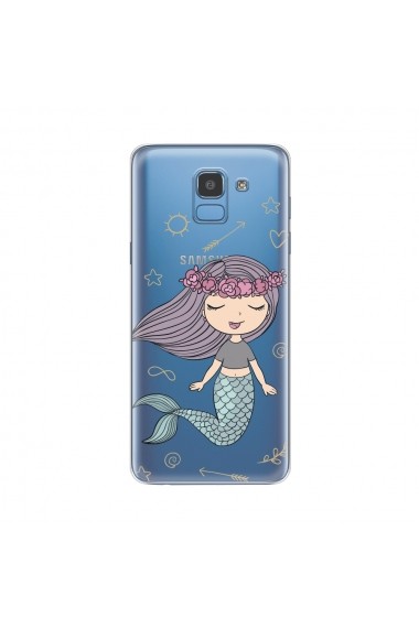 Husa Samsung Galaxy J6 (2018) Lemontti Silicon Art Little Mermaid