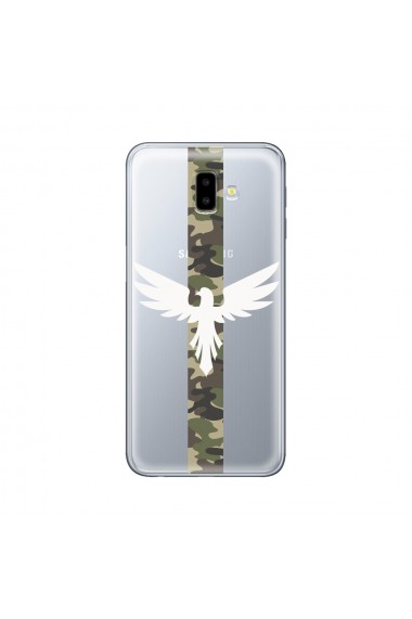 Husa Samsung Galaxy J6 Plus Lemontti Silicon Art Army Eagle