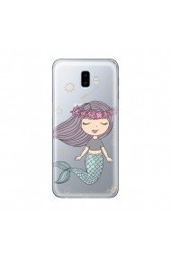 Husa Samsung Galaxy J6 Plus Lemontti Silicon Art Little Mermaid