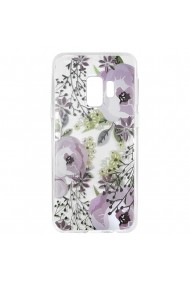 Husa Samsung Galaxy S9 G960 Lemontti Silicon Art Flowers