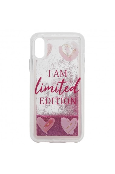 Carcasa iPhone XS / X Lemontti Liquid Sand I Am Limited Edition